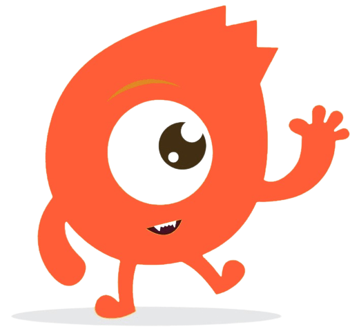 Petit monstre orange