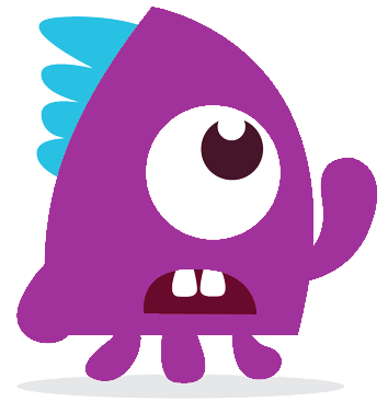 Petit monstre violet
